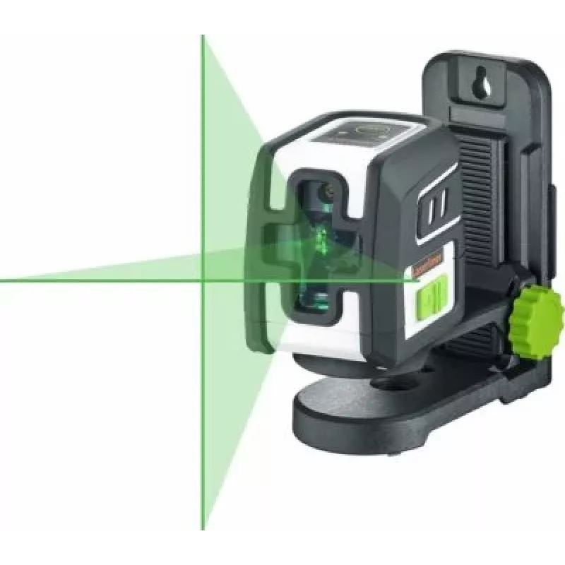 Laserliner SmartCross-Laser GX Plus set groenstraal-kruislijnlaser, max. bereik 40 m (036.732E)