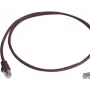 Telegärtner Cat 6A S/FTP-patchkabel, 2m, rood, één haakse RJ45 L00001A0157