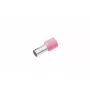 Cimco 187105 halfgeïsoleerde adereindhuls, 0,34 mm², roze, 100 stuks