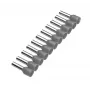 Cimco 187501 adereindhuls 0,75 mm² gedeeltelijk geïsoleerd grijs 500 stuks