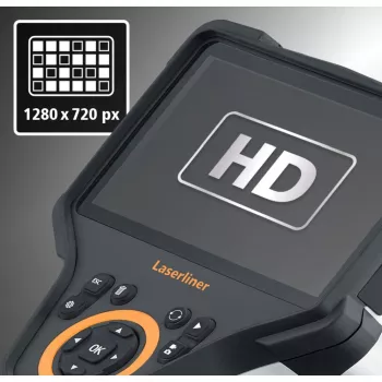 Laserliner 082.283A inspectiecamera met 6 mm sondediameter en 2 m sondelengte