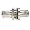 Telegärtner J01004A1233Z BNC-stekker naar BNC-bus adapter, 75 Ohm, zwart