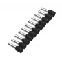 Cimco 187503 Deels geïsoleerde adereindhuls, 1,5 mm², zwart, 500 stuks