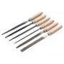 Cimco precisievijlen-set 206750, 6-delig, 160 mm, kap 2, DIN 7283