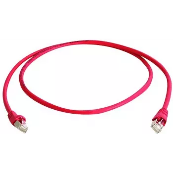 Telegärtner CAT 6A S/FTP crossover-netwerk-patchkabel, RJ45, 3 m, rood, halogeenvrij, vlamvertragend L00002A0139