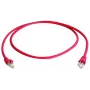 Telegärtner CAT 6A S/FTP crossover-netwerk-patchkabel, RJ45, 3 m, rood, halogeenvrij, vlamvertragend L00002A0139