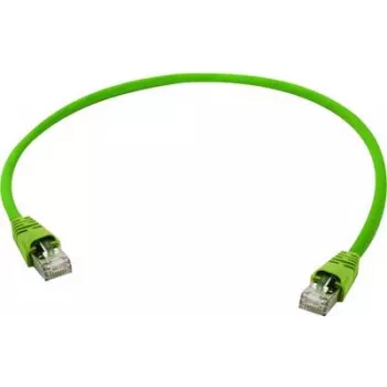 Telegärtner L00000A0138 Cat5e S/FTP patchkabel, 1m, groen