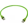 Telegärtner L00000A0138 Cat5e S/FTP patchkabel, 1m, groen