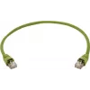 Telegärtner L00000A0138 Cat5e S/FTP patchkabel, 1m, groen