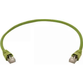 Telegärtner L00000A0138 Cat5e S/FTP patchkabel, 1m, groen