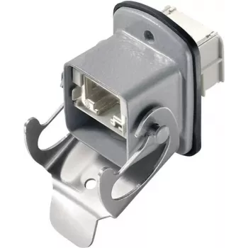 Telegärtner STX V5 RJ45 flens-set variant 5 koppeling, paneelmontage 8P8C, aluminium J80020A0007