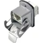 Telegärtner STX V5 RJ45 flens-set variant 5 koppeling, paneelmontage 8P8C, aluminium J80020A0007