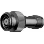 Telegärtner TNC-bus op TNC reverse-stekker coaxiale adapter, 50 Ohm, vernikkeld messing, gouden contactpen J01014R0001