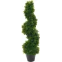 EUROPALMS spiraalboom kunstplant, 61cm, groen, zwarte pot 82600009