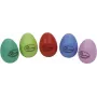 DIMAVERY Egg Shaker-set met 2, verschillende kleuren, kunststof percussie-shakers 26055820