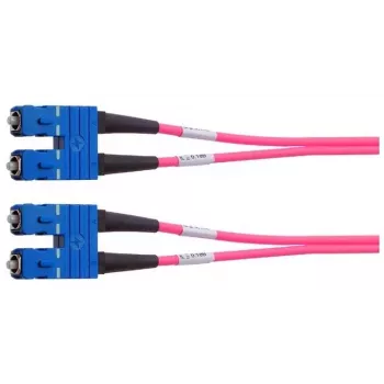 Telegärtner SC/SC OM4 duplex glasvezel-patchkabel, 2 m, violet L00881A0028