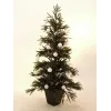 EUROPALMS decoratieballen-set 7 cm, wit, 6 stuks (83501254)