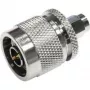 Telegärtner N-stekker naar SMA-stekker coaxadapter, 50 Ohm, DC-6 GHz J01027B0019