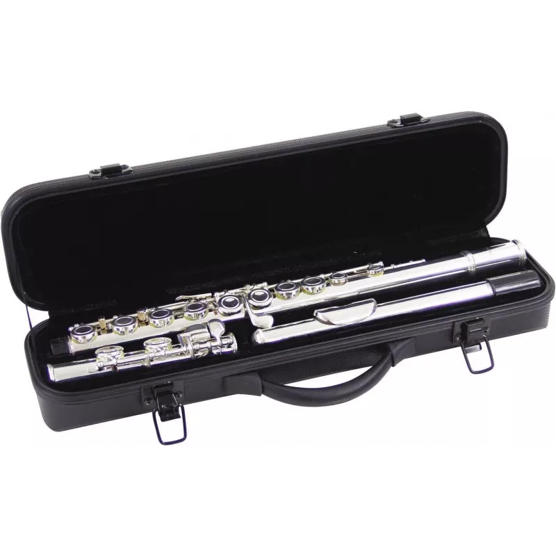 DIMAVERY QP-10 C dwarsfluit, verzilverd 26500300
