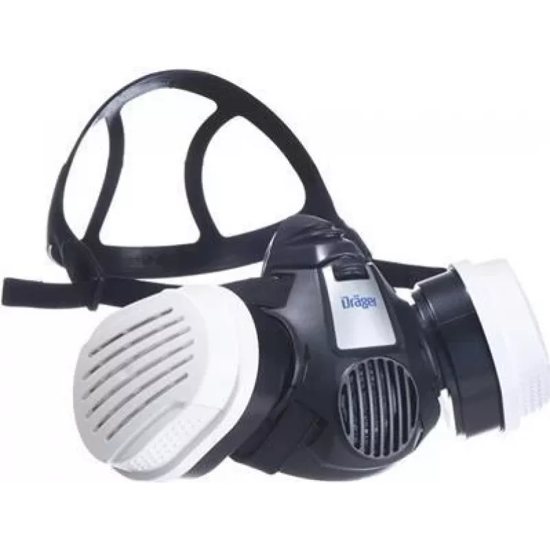 Dräger X-plore 3300 halfmasker ademhalingsbescherming lakset met 2 A2P3 RD-filters (R57793)