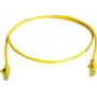 Telegärtner L00000A0294 Cat6 U/UTP RJ45-patchkabel, 0,5m, geel