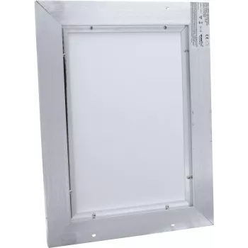 EUROPALMS A3 verlichte reclamewand-display, LED-achtergrondverlichting, aluminium frame, zilver 83331750