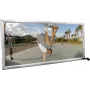 EUROPALMS verlichte reclamewand, aluminium, 1x2m, LED, zilver 83331754