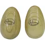 Dimavery egg shaker hout, 2 stuks, naturel 26055335