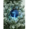 EUROPALMS LED sneeuwbal 8 cm, donkerblauw, 5-set 83501239