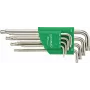 Stahlwille 10771/8 kogelkop-Torx-inbussleutelset, 8-delig (T9-T40) 96432700