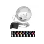 EUROPALMS LED sneeuwbal 15 cm, ice blue 83501241