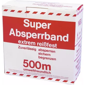 ACCESSOIRE afzetband rood/wit 500 m x 75 mm (3000596K)