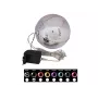 EUROPALMS LED sneeuwbol 15 cm, zwart 83501244