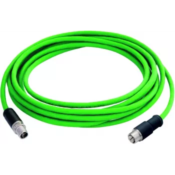 TELEGÄRTNER L82005A0000 10 m LC-duplex naar LC-duplex OM3 multimode glasvezel patchkabel, aqua, LSZH 100017385