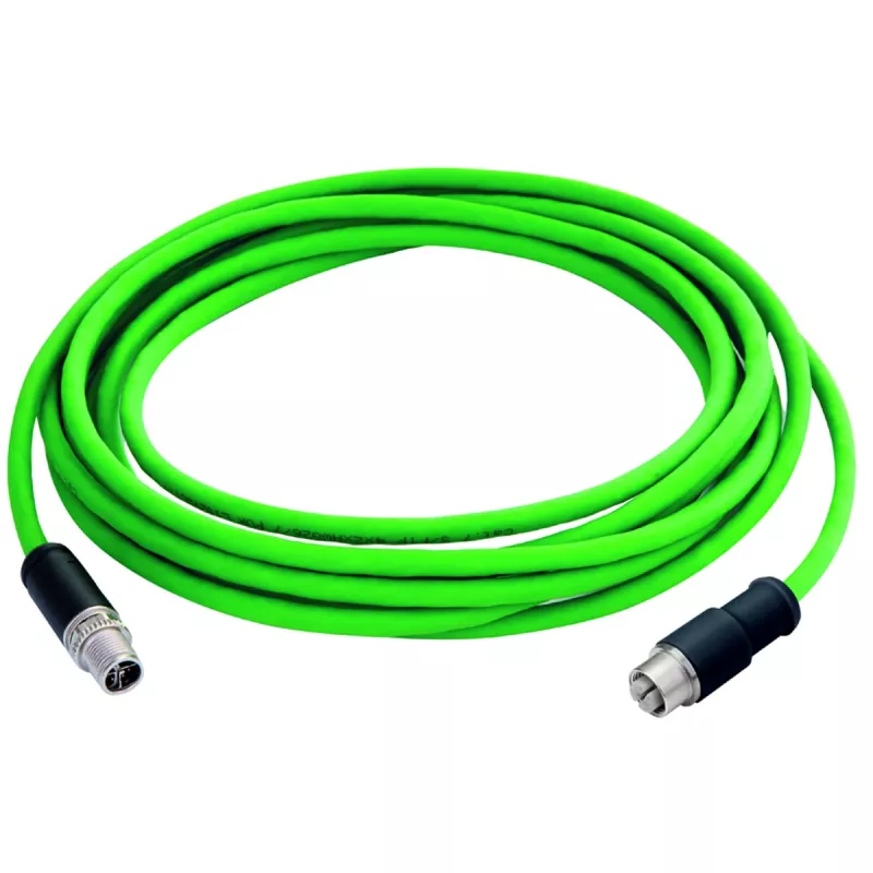 TELEGÄRTNER L82005A0000 10 m LC-duplex naar LC-duplex OM3 multimode glasvezel patchkabel, aqua, LSZH 100017385