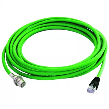 Telegärtner Cat.6A S/FTP patchkabel, 3 m, LSZH, grijs 100017394
