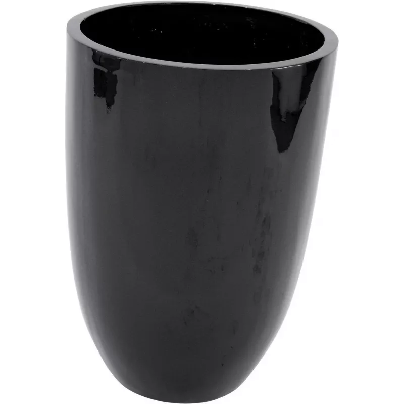 Europalms LEICHTSIN CUP-69 plantenbak, zwart, glanzend (83011819)