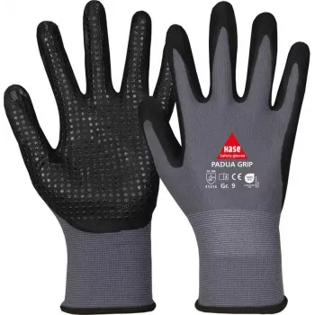 HASE SAFETY GROUP AG 508150 8 Padua Grip met nitril gecoate nylon werkhandschoenen maat 8