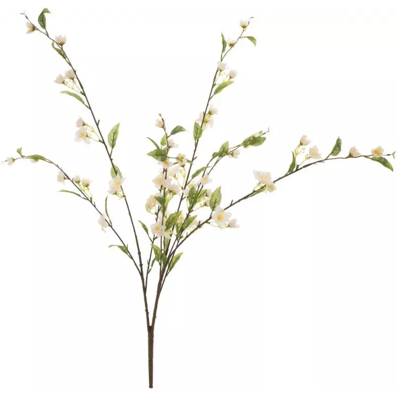 EUROPALMS kunstmatige kersenbloesemtak, wit, 60 cm 82530565