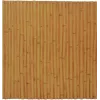 EUROPALMS bamboe wandpaneel 100x100cm natuurlijke decoratieve plaat 83313220
