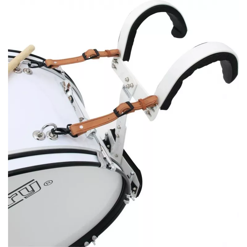 DIMAVERY MB-424 marching-bassdrum 24x12 wit 26010361