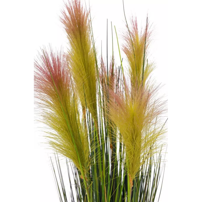 EUROPALMS vedergras, kunstmatig, rosé, 90cm 82505865