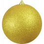EUROPALMS decoratiebal 20cm goud glitter 83501279