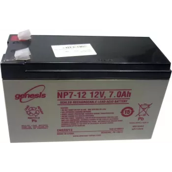 ACCESSORY 12V 7Ah verzegelde oplaadbare lood-zuur-accu (13106993)