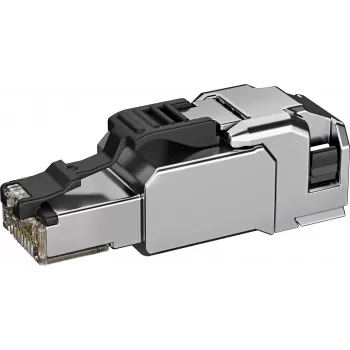 TELEGÄRTNER 100040203 RJ45 keystone-module Cat.6A afgeschermd gereedschapsloos IDC
