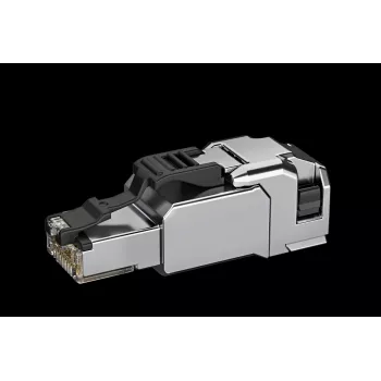 TELEGÄRTNER 100040203 RJ45 keystone-module Cat.6A afgeschermd gereedschapsloos IDC