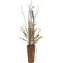 EUROPALMS kunstmatige eucalyptus tak, geelgroen, 110cm 82505622