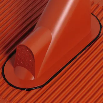 TechniSat Alu-dakpan-set, dakpanrood met rubberen tule (0000/1719)