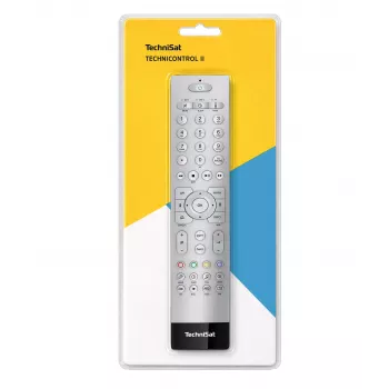TechniSat TechniControl II ALU zilver universele afstandsbediening (FB Code TV) 0002/3859