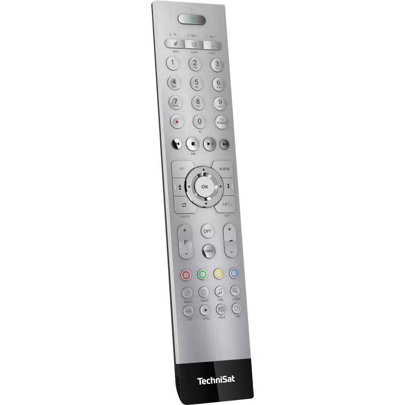TechniSat TechniControl II ALU zilver universele afstandsbediening (FB Code TV) 0002/3859